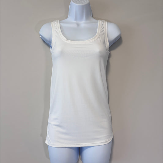 Alfani Women's Ivory Sleeveless Layering Tank Top NWT