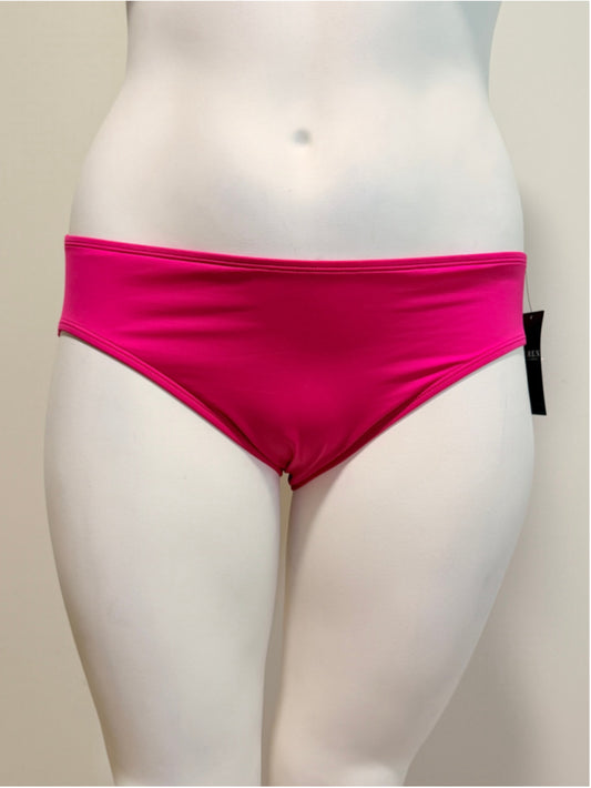 Ralph Lauren Size 16 Hot Pink Beach Club Hipster Designer Bikini Bottoms NWT