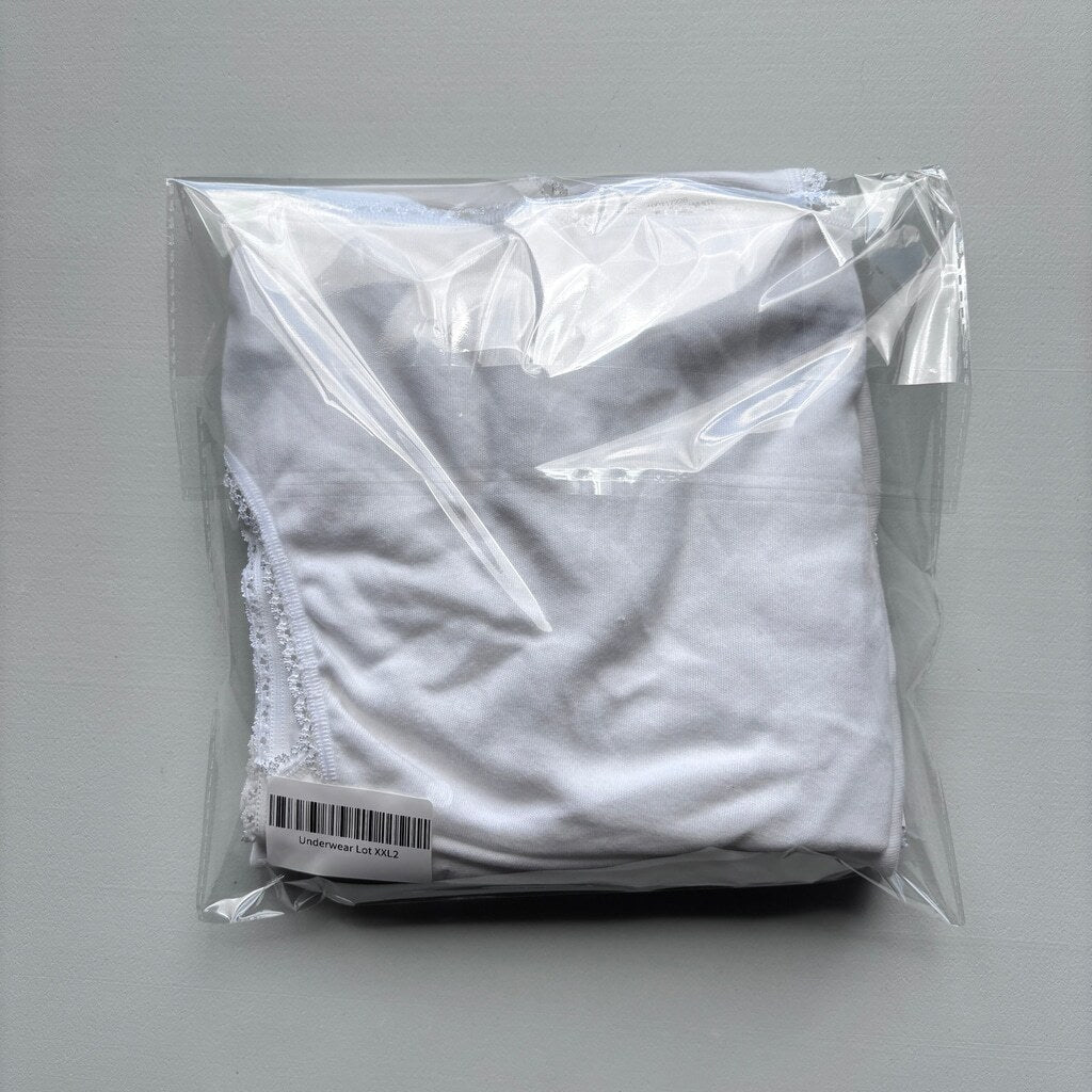 Charter Club Women's Size XXL White 100% Cotton 3 Pack of Brief Underwear NWT L2