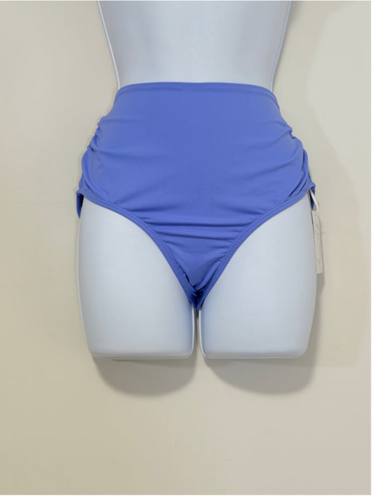 Anne Cole Women's Size Small Blue High-Waist Bikini Bottoms NWT