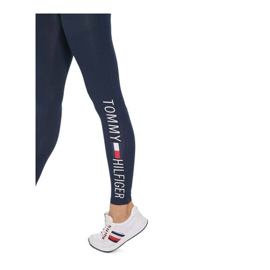 TOMMY HILFIGER SPORT Women's Navy High Rise Logo Leggings NWT