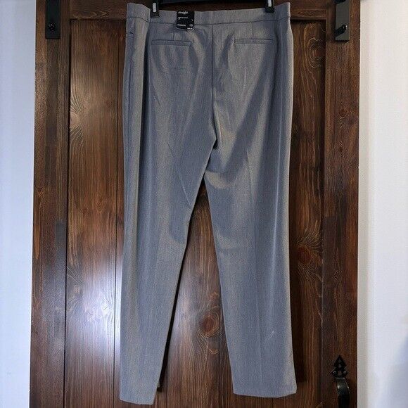 Alfani Women's Straight-Leg Grey Dress Pants NWT