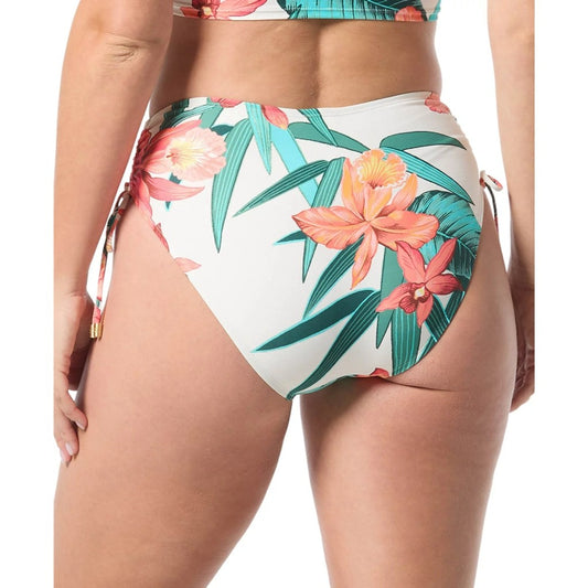 Coco Reef Women's Size Medium Multicolor Floral Side-Tie Swim Swim Bottoms NWT