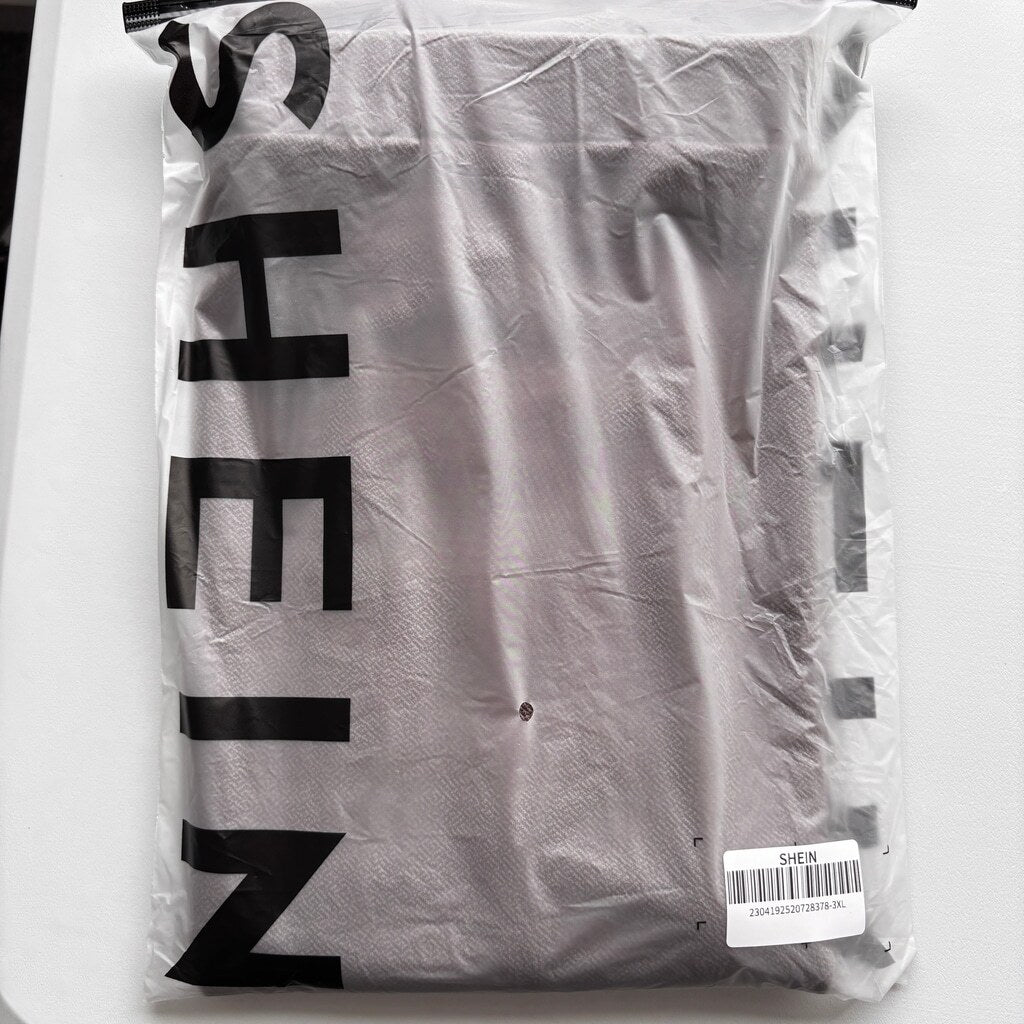 SHEIN Women’s 3XL Brown Pencil Skirt Knee-Length Straight Fit Back Slit NIB