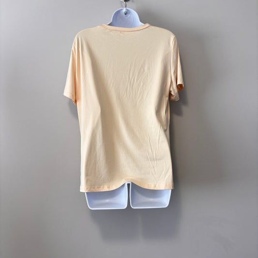 SHEIN Women's Size Medium Yellow "Dreaming Butterfly" Graphic T-Shirt NIB