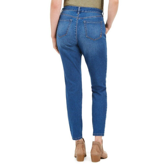 Style & Co Women's Petite Curvy-Fit Medium Wash Skinny Jeans NWT