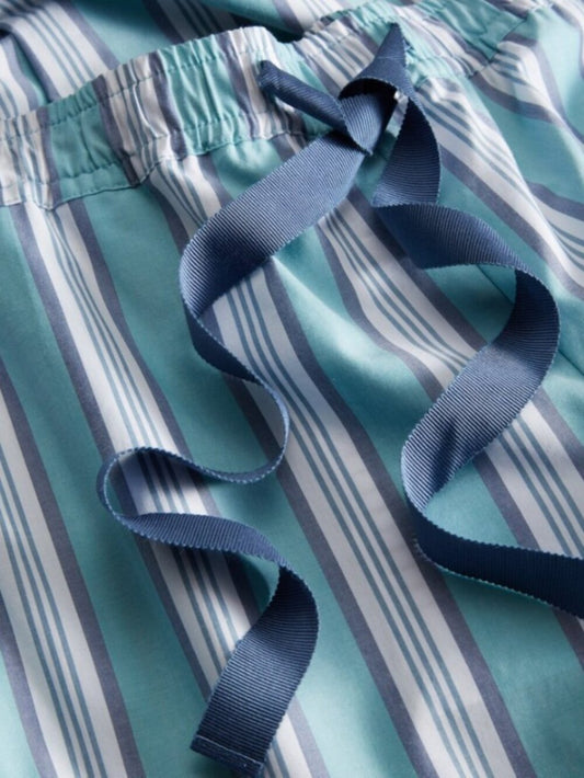 State of Day Size Extra Extra Large Blue Striped Printed Pajama Pants NWT