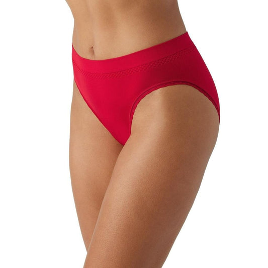 Wacoal Women's 2XL Dark Red B-Smooth Seamless High-Cut Brief Underwear NWT