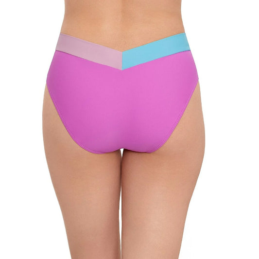 Salt + Cove Women's Purple Color Blocked Bikini Bottoms / Swimwear NWT