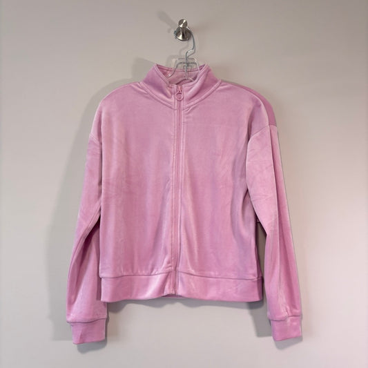 Ideology Kids Extra Large Little Girl's Pink Fleece Zip Sweater-Up NWT