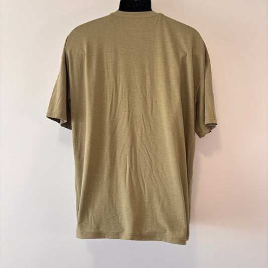 SHEIN Men's Green Urban New York Graphic Short Sleeved T-Shirt NIB