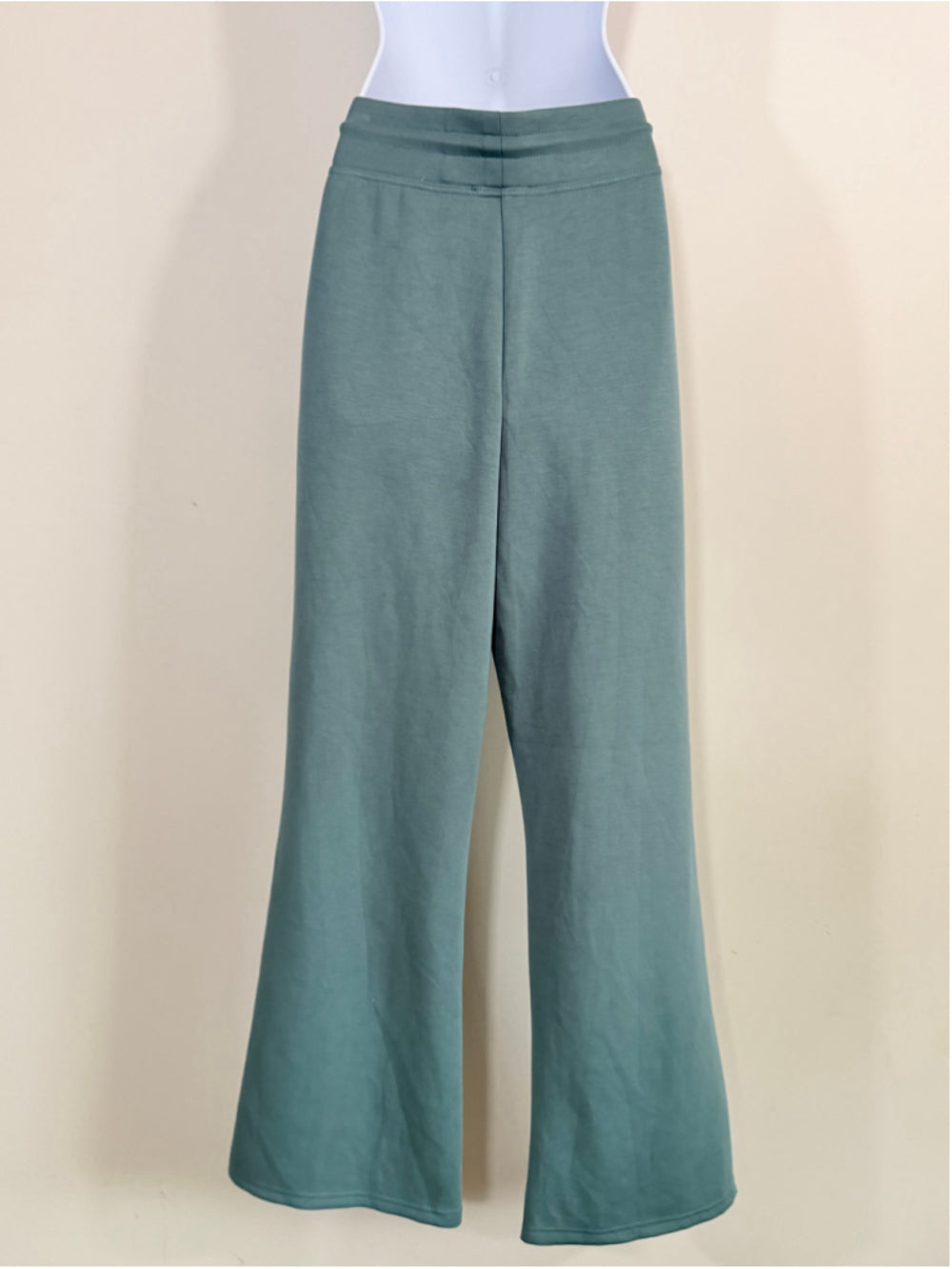 And Now This Women's Medium Teal Wide Leg Drawstring Pants / Joggers NWT