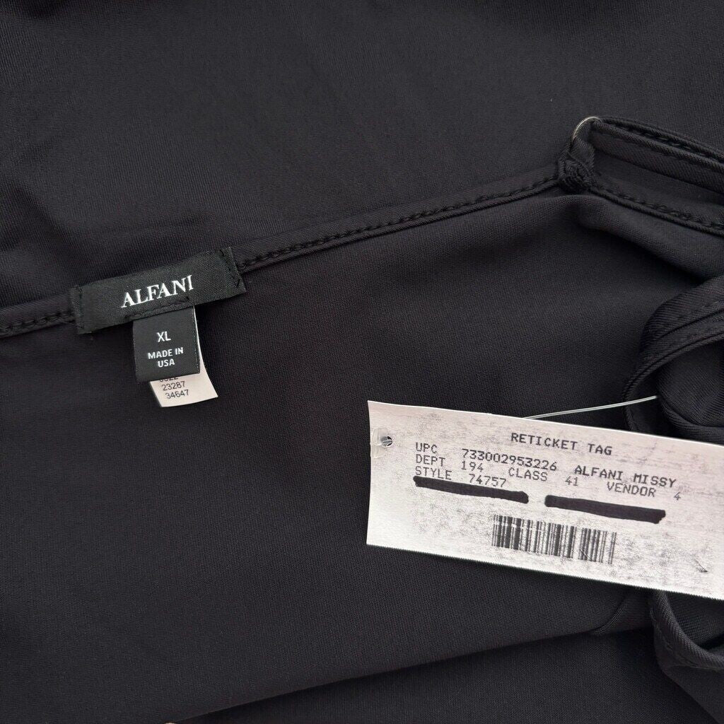 Alfani Women's Black Scoop-Neck Knit Camisole Tank NWT
