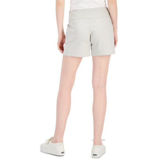 INC International Concepts Women's 16 Tan Mid-Rise Pull-On Shorts NWT