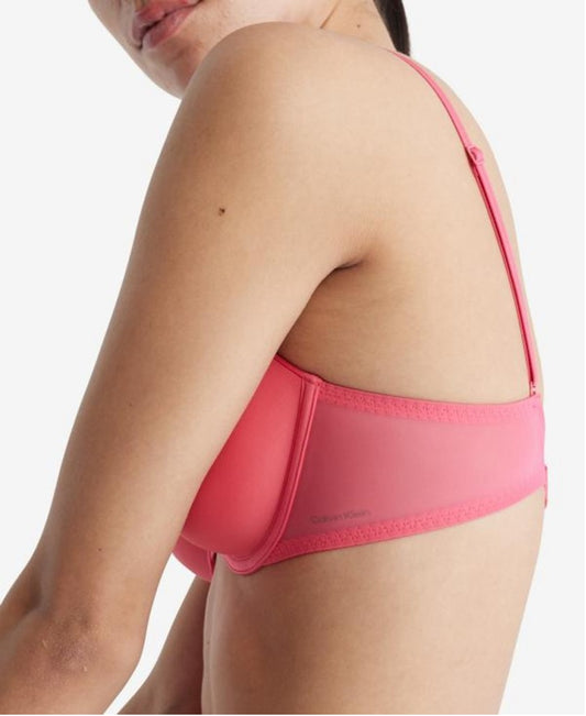 Calvin Klein Women's Size 32A Pink Sheer Marquisette Demi Bra NWT