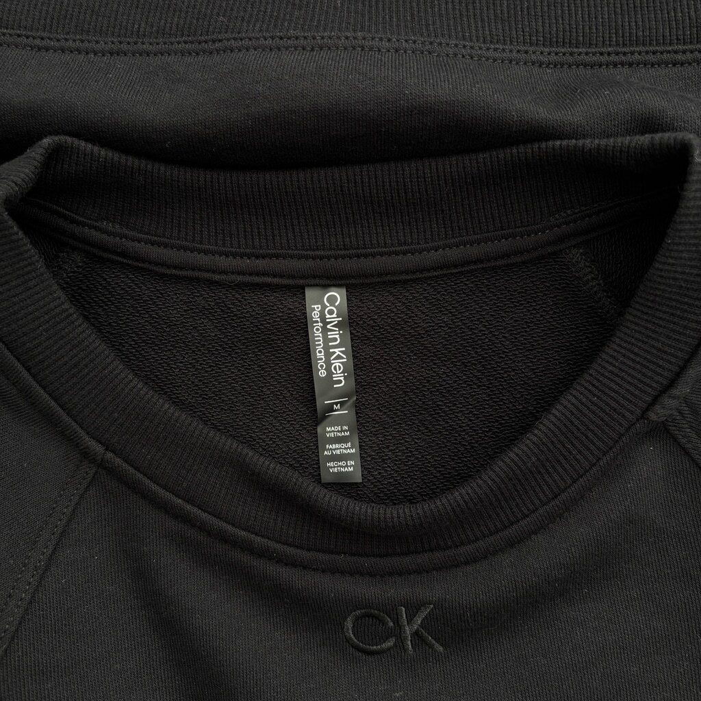 Calvin Klein Performance Women's Medium Black Sleeveless Crop Top NWOT