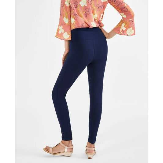 Style & Co. Women's Size Large Dark Blue High Rise Pulls on Leggings NWT