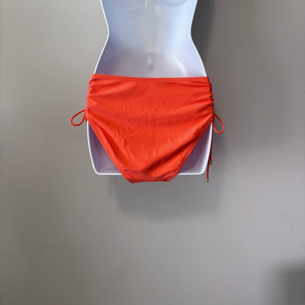 Coco Reef Women's Size Medium Bright Orange Side-Tie Bikini Bottoms NWT