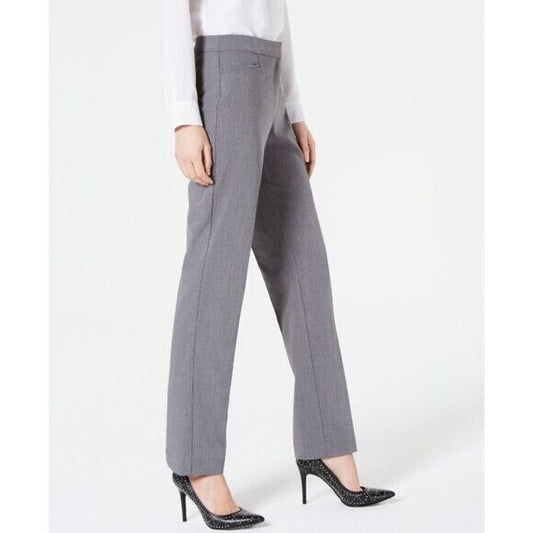 Alfani Women's Straight-Leg Grey Dress Pants NWT