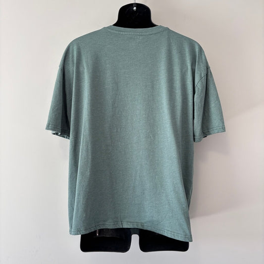 SHEIN Men's Size Large Green Paris Graphic T-Shirt Casual Streetwear Tee NIB