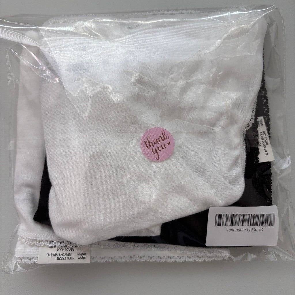 Charter Club Women's Extra Large 100% Cotton 3 Pack of Multi Brief Underwear NWT