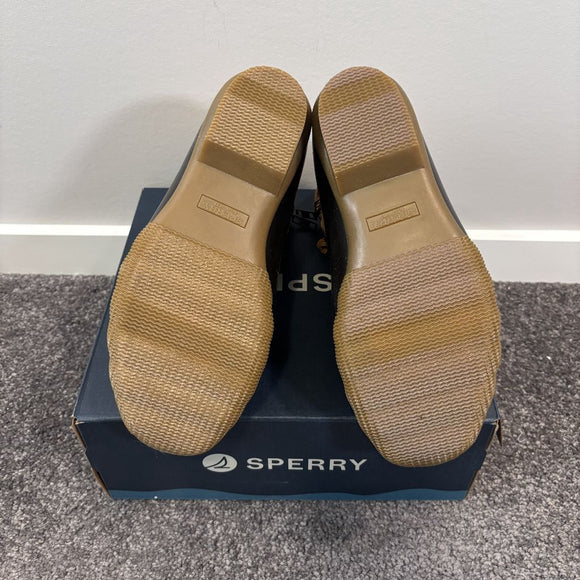 Sperry Women's 7 Beige Saltwater Waterproof Duck Boots NIB