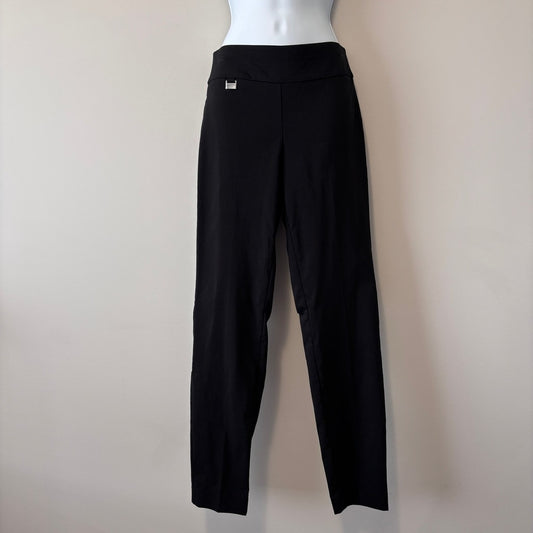 Alfani Women's Black Tummy-Control Pull-On Skinny Dress Pants NWT