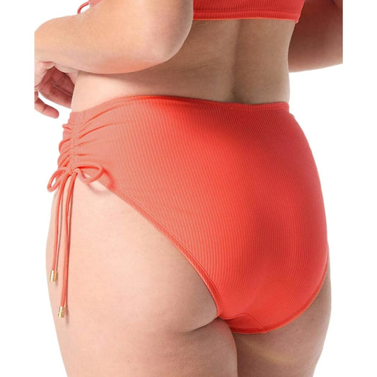 Coco Reef Women's Size Medium Bright Orange Side-Tie Bikini Bottoms NWT