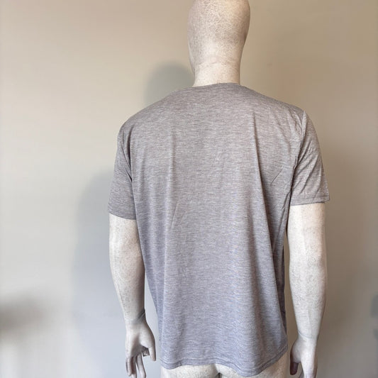 Shein Men's Large Gray Looney Tunes Tasmanian Devil Graphic T-Shirt NIB