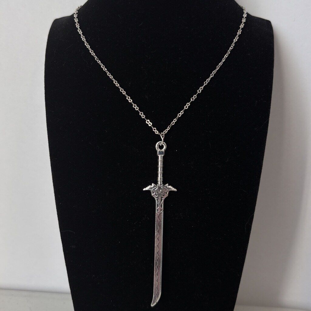 Templar Broadsword Alloy Pendant Charm for Jewelry, Accessories & Crafts NWT
