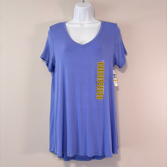Hue Women's Size Medium Blue / Purple Soft Pajama Short-Sleeve Tee NWT