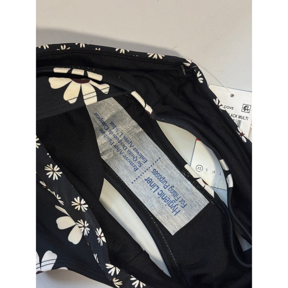 Salt & Cove Size XS Daisy Print High-Waist Bikini Bottom NWT