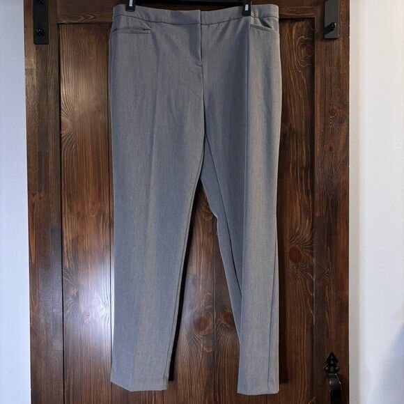 Alfani Women's Straight-Leg Grey Dress Pants NWT