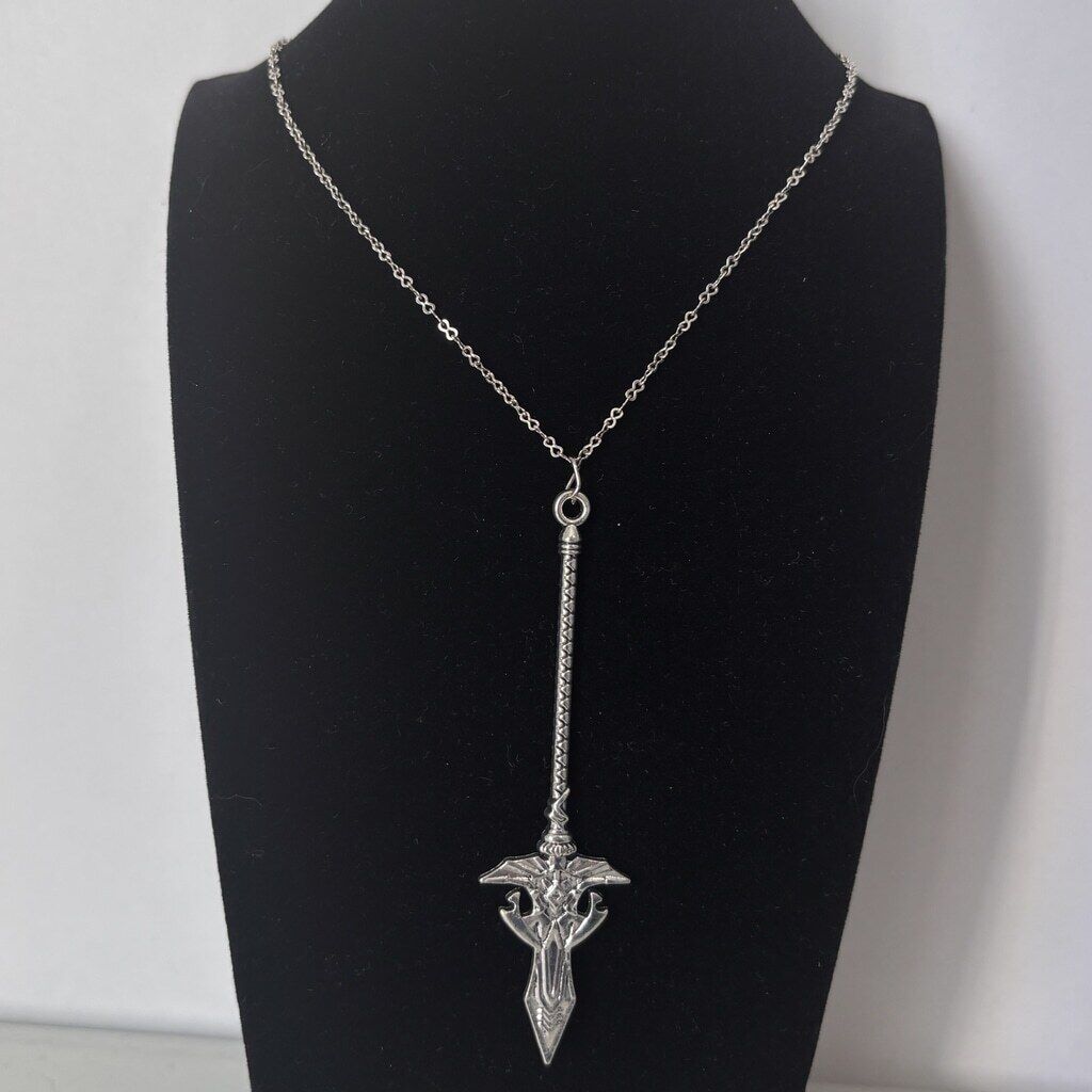 Gothic Style Bat Fang Dagger Alloy Pendant Charm for Jewelry, Crafts & Cosplay