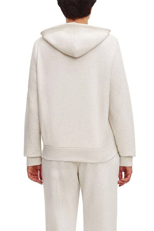 Reebok Size Extra Small French Terry Zip-Up Hoodie Heather Gray w/ Logo NWT