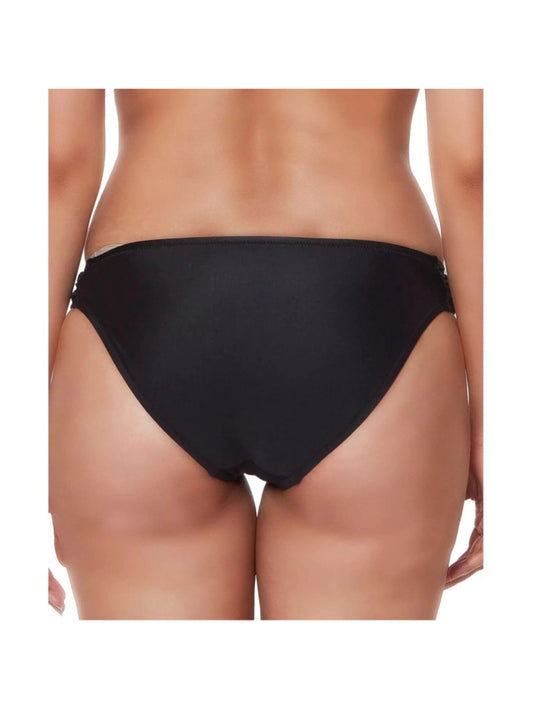 Bar III Women's Small Black Low-Rise Hipster Bikini Bottoms NWT