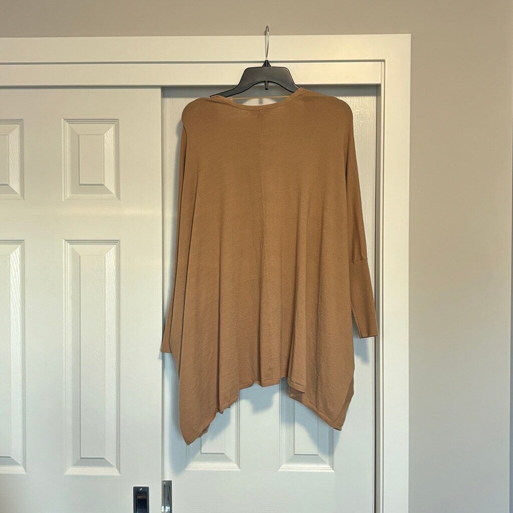Alfani Women's XS Beige Oversized Diamond-Stitch Open-Front Cardigan NWT