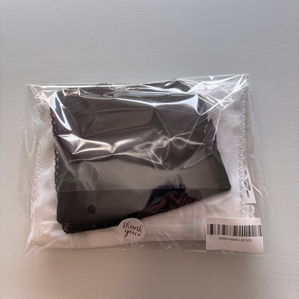 Charter Club Women's Small 100% Cotton 3 Pack of Multi Brief Underwear NWT S31