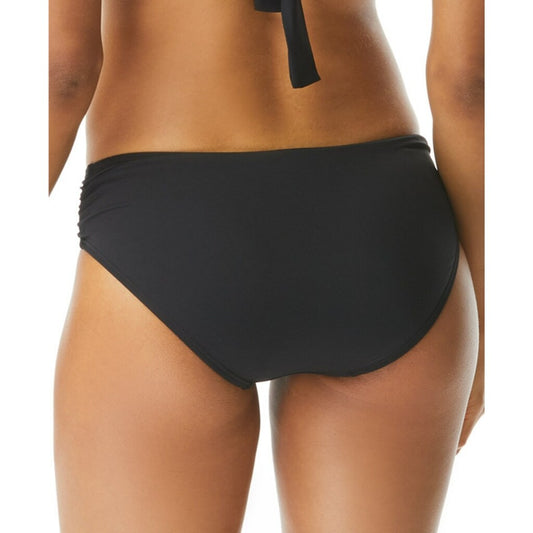 Coco Reef Women's Black Ruched Hipster Bikini Bottoms NWT
