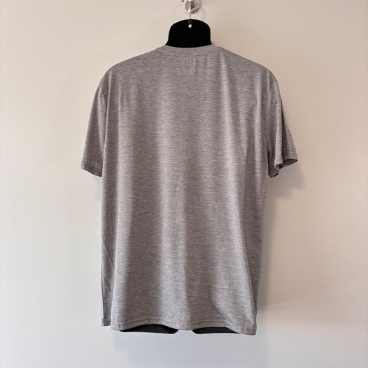 SHEIN Men's Minimalist Gray Paris Graphic T-Shirt Casual Streetwear NIB