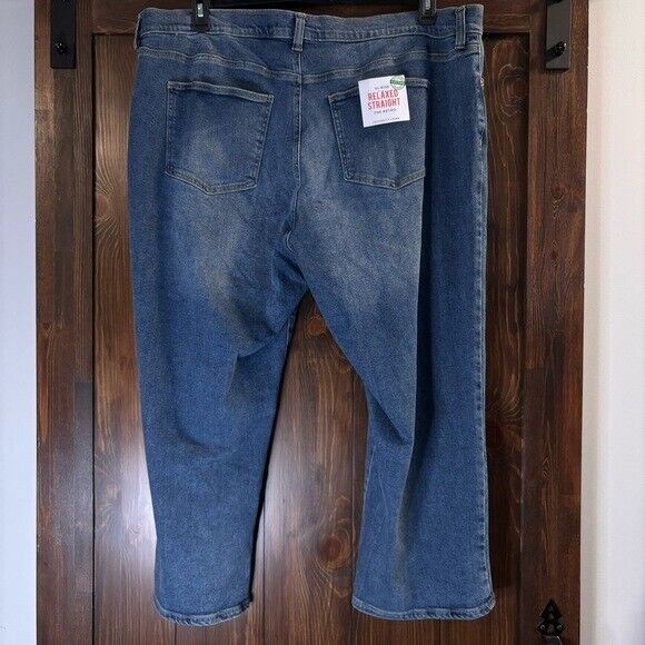 Celebrity Pink Trendy Plus Size 24 Hi-Rise Relaxed Straight Jeans The Retro NWT