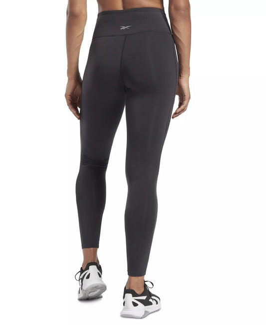 Reebok Women's Extra Small Black Lux High-Waisted Tight Fit Leggings NWT