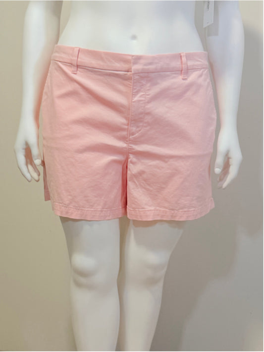 Tommy Hilfiger Plus Size 18 Light Pink Short Length Chino Shorts NWT