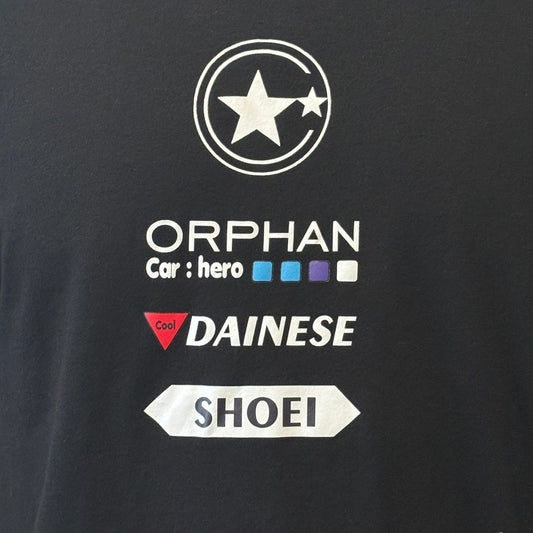 SHEIN Men's Size Small Graphic Moto Racing Logo Black Short Sleeve T-Shirt NWT