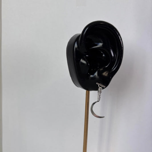 Moonlit Crescent Sickle Alloy Pendant Charm Jewelry, Crafts & Cosplay NWT