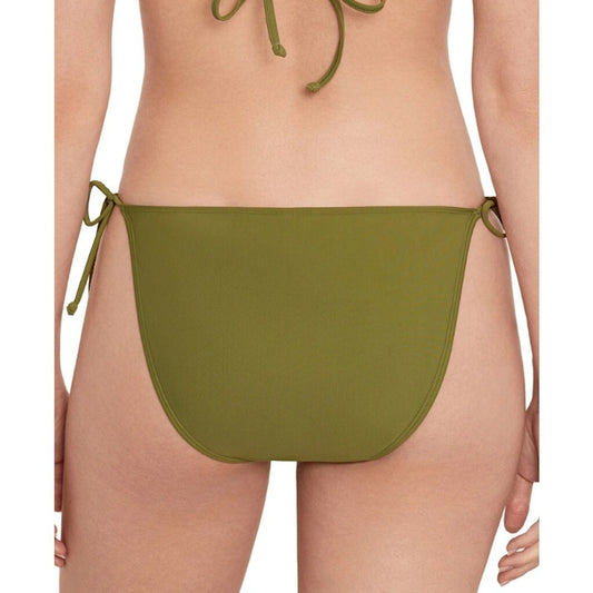 Salt + Cove Women's Size Large Olive Green Side-Tie Bikini Bottoms NWT