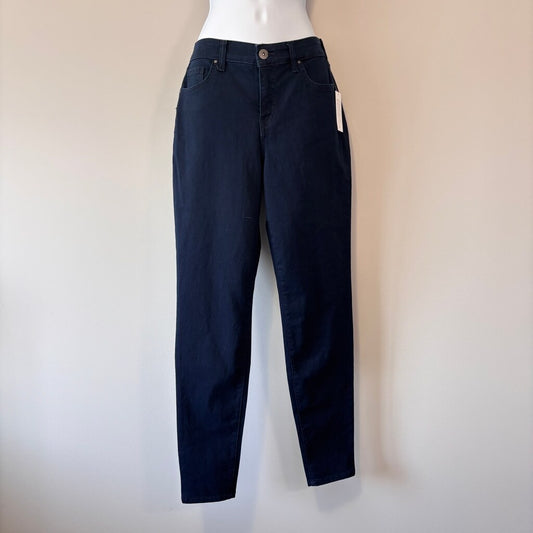 Style & Co. Women's Size 6L Curvy-Fit Blue Rinse Wash Mid-Rise Skinny Jeans NWT
