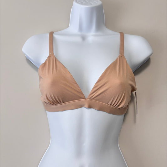 GAP GapBody Women's Small Nude / Beige Super Stretch Triangle Bralette NWT
