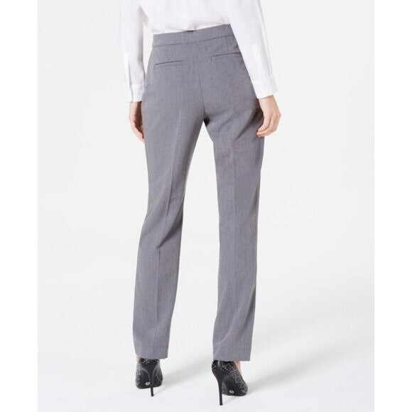 Alfani Women's Straight-Leg Grey Dress Pants NWT