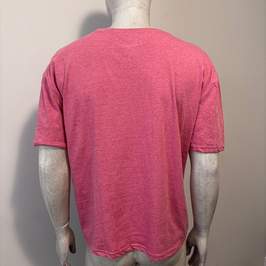 Shein Men's Small Red Crazy Chicken Graphic Short Sleeve T-Shirt NIB